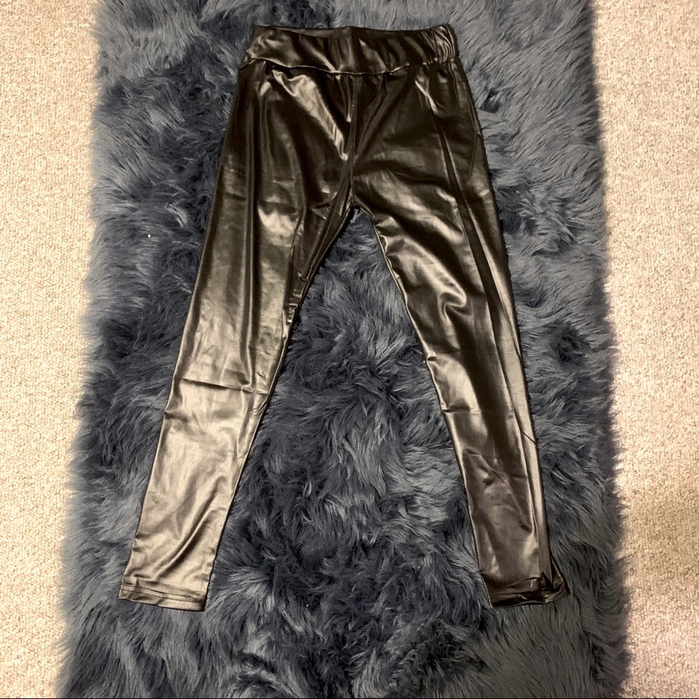 Faux Leather Leggings